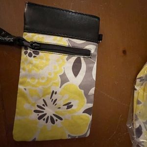Thirty one yellow pinch pouch